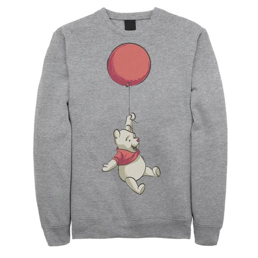 Мужской красный свитшот с воздушными шарами Disney Winnie The Pooh Licensed Character