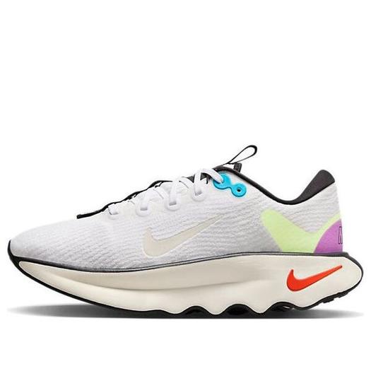 Кроссовки Nike Motiva SE 'White Lime Blue Lightning', цвет pale ivory/white-black-lime blast-blue lightning-fuchsia dream