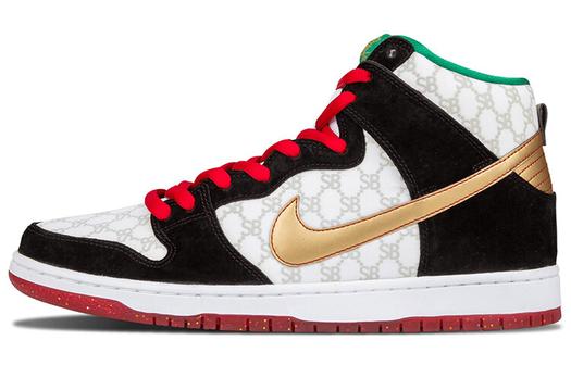 Кроссовки Nike Sb Dunk High, белый/черный