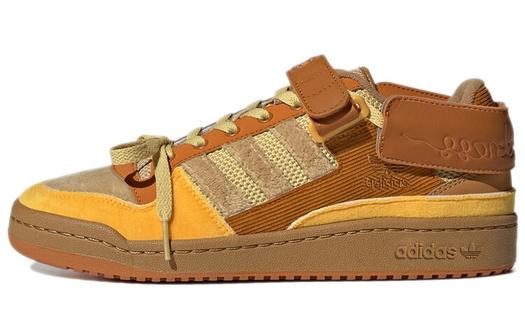 Кроссовки Melting Sadness x Adidas Forum Exhibit Low Messy, желтый/коричневый