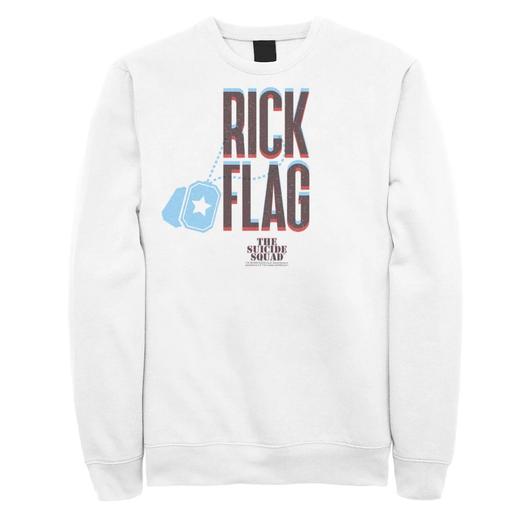 Мужская красно-синяя толстовка The Suicide Squad Rick Flag Licensed Character