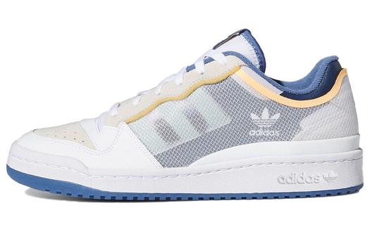 Кроссовки Adidas Originals Forum Low Tt Cloud White Acid Orange Crew Blue