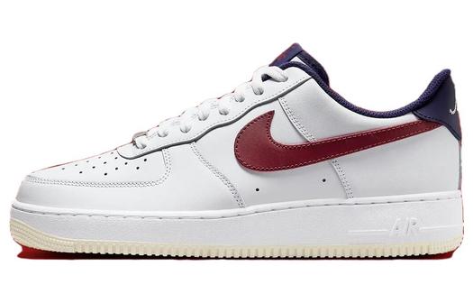 Мужские кроссовки для скейтбординга Nike Air Force 1 Low, белый/фиолетовый