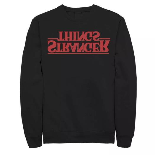 Мужской свитшот с логотипом Stranger Things Upside Down Licensed Character