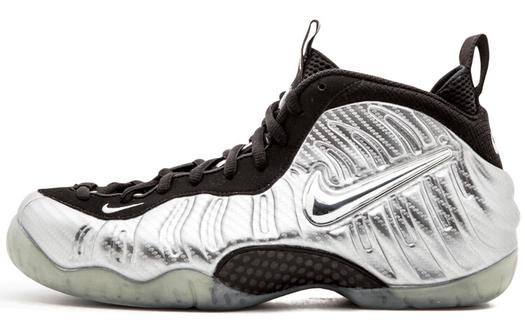 Кроссовки Nike Air Foamposite Pro Silver Surfer