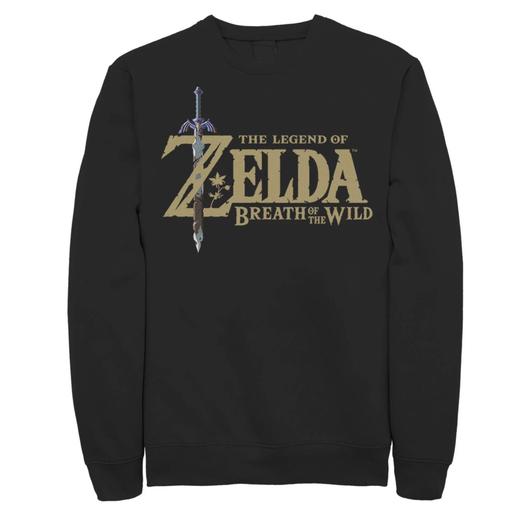 Мужской свитшот с логотипом Nintendo The Legend Of Zelda Breath Of The Wild Licensed Character