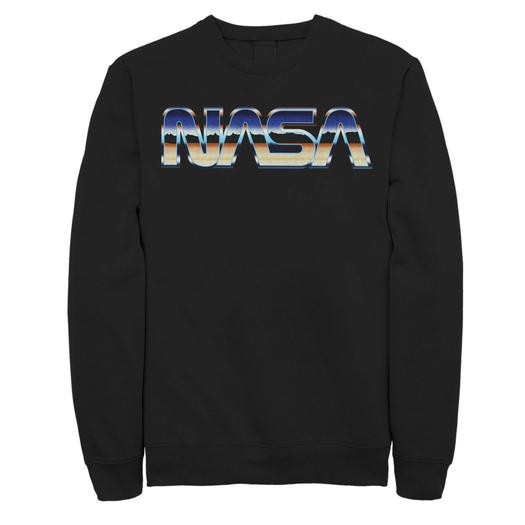Мужской свитшот с хромированным логотипом NASA Dune Landscape в стиле ретро Licensed Character
