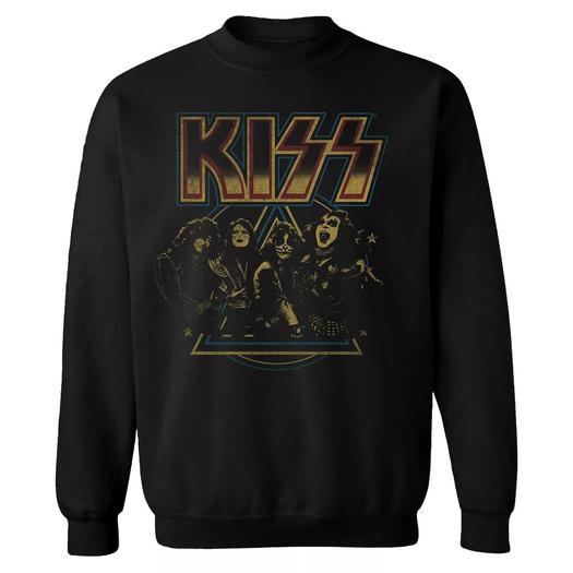 Мужской винтажный свитшот KISS Licensed Character