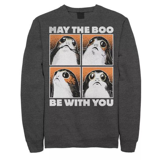 Мужской свитшот «Звездные войны» May The Boo Be With You Star Wars