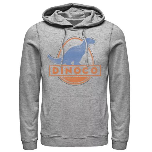 Мужской пуловер с капюшоном и логотипом Disney/Pixar Cars Iconic DINOCO Gas Station Licensed Character