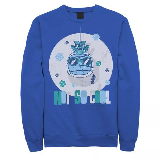 Мужской рождественский свитшот DC Comics Mr. Freeze Not So Cool Christmas Licensed Character