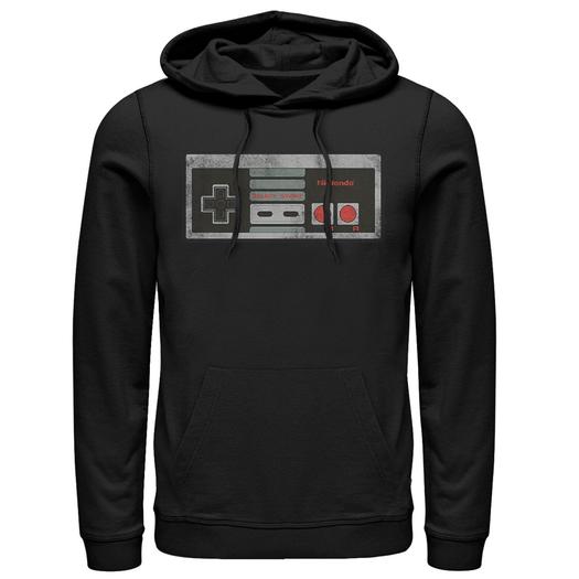 Мужской пуловер с капюшоном для контроллера Nintendo Licensed Character