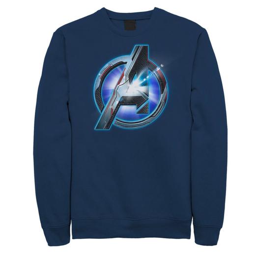 Мужской свитшот с логотипом Marvel Avengers Endgame Tech Licensed Character, синий