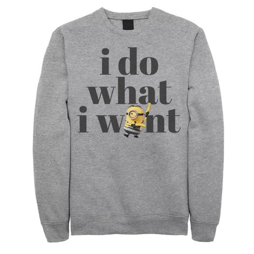 Мужской свитшот Minions Do What I Want Licensed Character