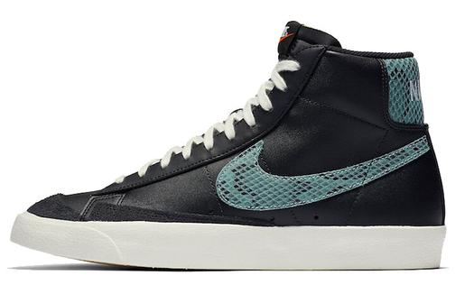 Кроссовки Nike Blazer Mid VNTG, черный/бирюзовый