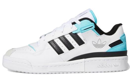 Кроссовки Adidas Originals Forum Skateboarding Unisex GZ5390, белый/черный/голубой