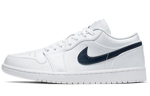 Кроссовки JORDAN 1 Low White Obsidian