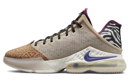 Кроссовки Nike LeBron 19 Low, бежевый/коричневый