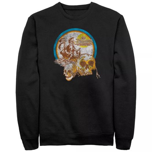 Мужской свитшот Disney's Pirates Of The Caribbean Sea Skulls Licensed Character