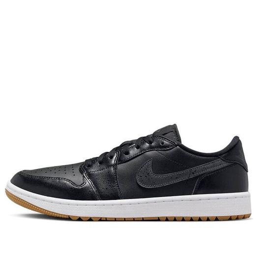 Кроссовки Air Jordan 1 Low Golf 'Black Gum', черный