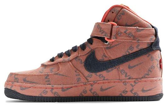 Кроссовки Nike Air Force 1 High Levi's Exclusive Denim