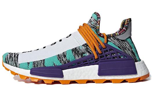 Кроссовки Adidas Originals Nmd Hu Pharrell Solar Pack Orange