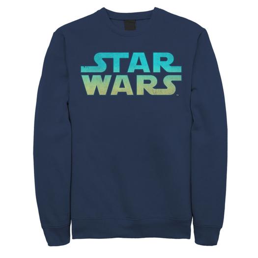 Мужской свитшот с неоновым логотипом Star Wars