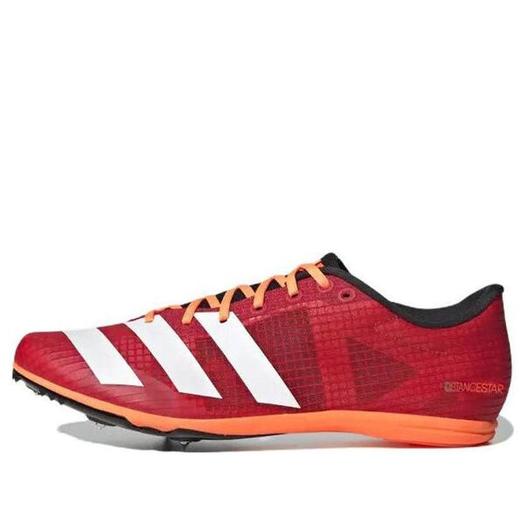 Кроссовки adidas Distancestar Wear-resistant Shock Absorption 'Red White', красный