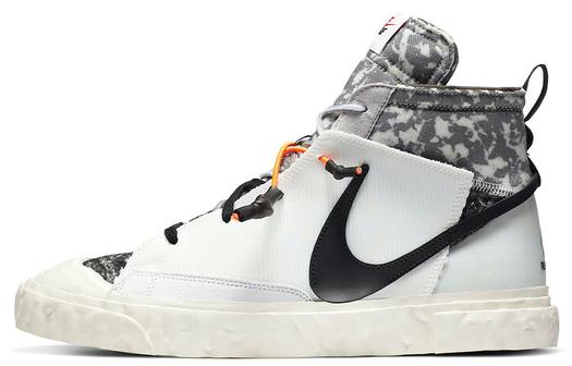 Кроссовки Nike Blazer Mid READYMADE, белый/серый