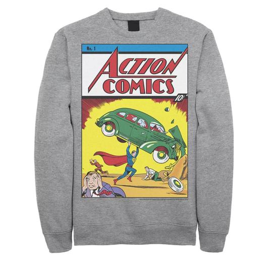 Мужской свитшот с обложкой комикса «Супермен №1» DC Comics