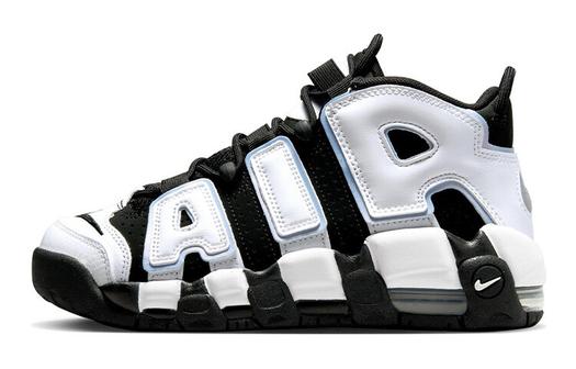 Кроссовки Nike Air More Uptempo 96, черный/белый