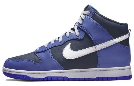 Кроссовки Nike Dunk High, темно-синий/синий