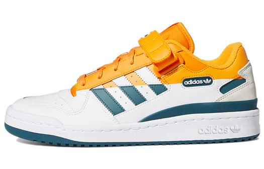 Кроссовки Adidas Forum Low Premium 'White Crew Orange Teal'