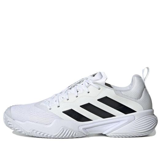 Кроссовки Adidas Barricade Tennis Shoes 'White Black Silver', белый