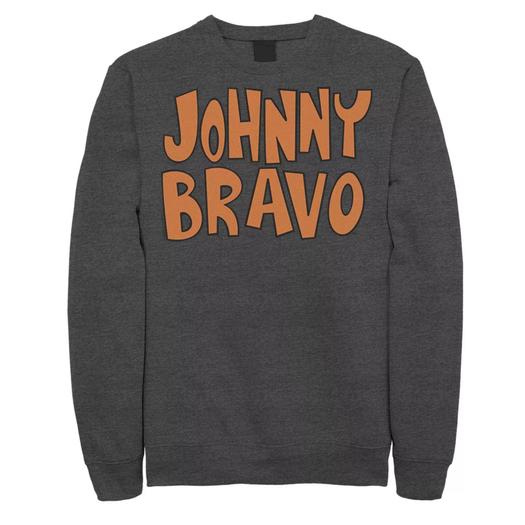 Мужской свитшот с логотипом Cartoon Network Johnny Bravo Licensed Character