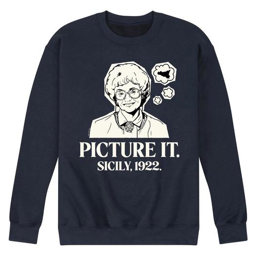 Мужской свитшот Golden Girls Picture Sicily Licensed Character