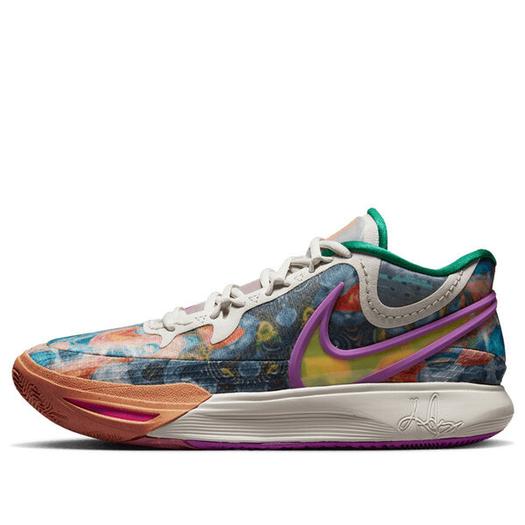 Кроссовки Nike Kyrie 8 EP 'Circle Of Life', цвет light bone/yellow strike/malachite/orange trance/vivid purple/hyper pink