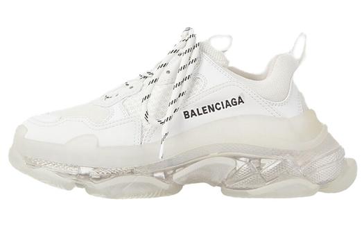 Кроссовки Balenciaga Triple S Clear Sole White