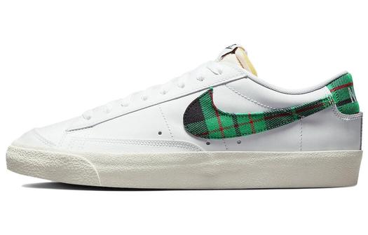 Кроссовки Nike Blazer Low '77, белый/зеленый