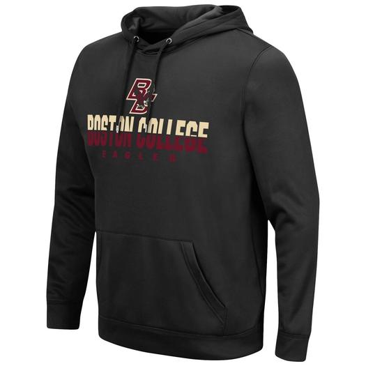 Мужской черный пуловер с капюшоном Boston College Eagles Lantern Colosseum
