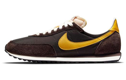 Кроссовки Nike Waffle Trainer 2, коричневый/желтый