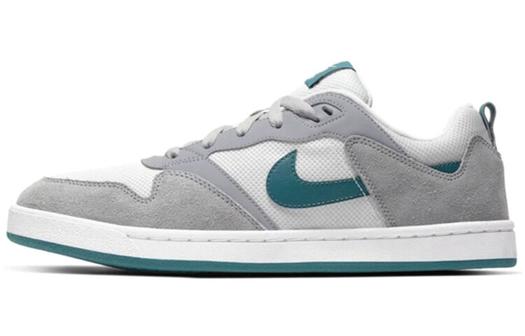 Кроссовки Nike SB Alleyoop Particle, серый/белый/бирюзовый