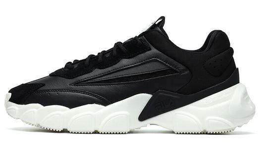 Кроссовки FILA Fashion Sneakers Low-top Running Shoes Black/White