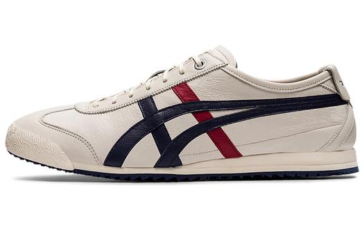 Кроссовки Onitsuka Tiger Mexico 66 Lifestyle Unisex, светло-серый/синий/красный