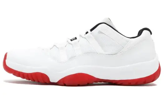 Кроссовки JORDAN 11 Retro Low White Red 2012
