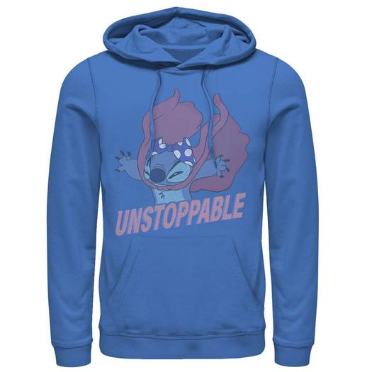 Мужская толстовка с капюшоном Disney Lilo & Stitch Unstoppable Stitch