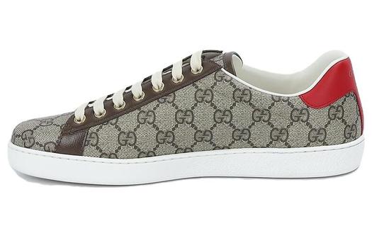 Кроссовки Gucci Ace GG Tiger, кожаные, высокие