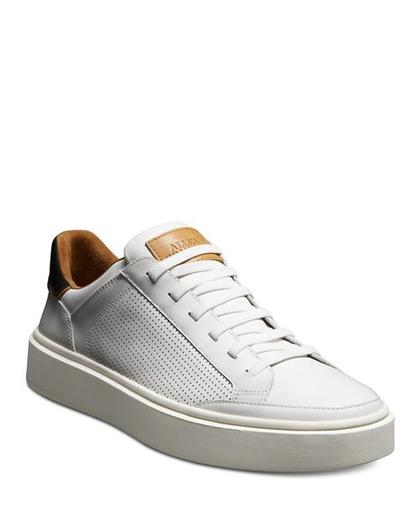 Мужские кроссовки Oliver из эластичного кружева Allen Edmonds, цвет White