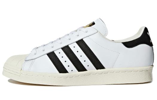 Кроссовки Adidas Originals Superstar 80s (2010), белый/черный