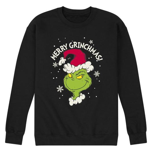 Мужской свитшот Dr. Suess The Grinch Grinchmas Licensed Character
